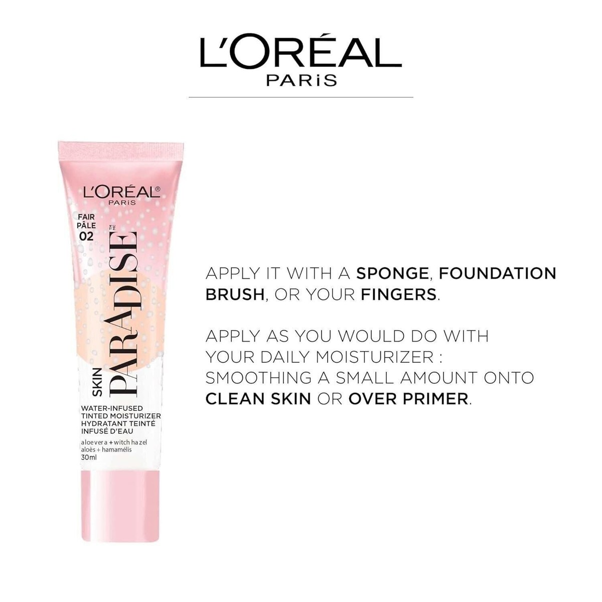 L'Oreal Paris Skin Paradise Water-infused Tinted Moisturizer with