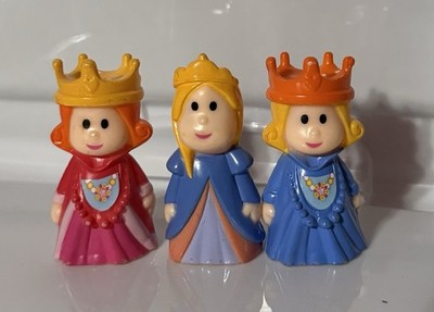 ELC Happyland Palace Castle Royalty (2) Queens, (1) Princess Replacement Figures