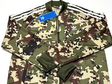 New Youth Adidas Originals Camouflage Wild Pine Full Zip Track Jacket LARGE