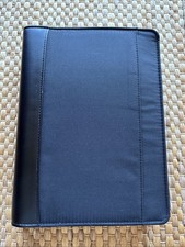 Franklin Covey Day One Black 6 Ring Compact Planner Binder Organizer