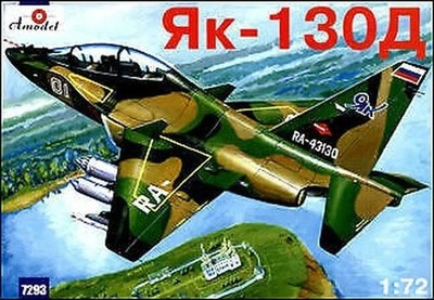 1/72 Yakovlev Yak-130D   -  Amodel 7293 - last models!