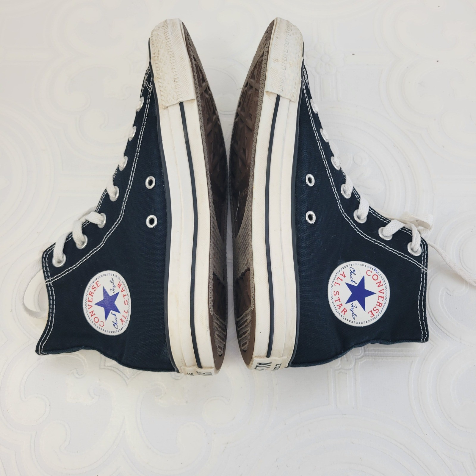 Converse Chuck Taylor All Star High Top Navy Blue Canvas Womens 8 Mens 6 thumbnail 7