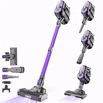 SWISS Scopa Elettrica Senza Fili X6M 1200W 55000Pa 6in1 HEPA Potente Leggera Casa Auto