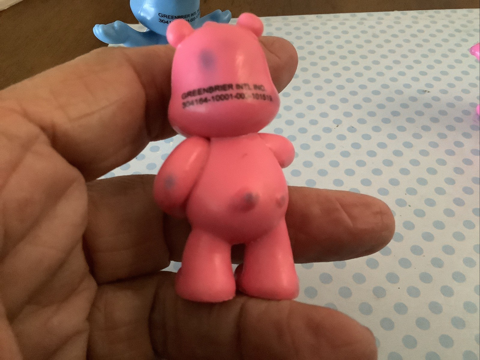 2.2" Greenbrier International Care  Bears Mini Figure Lot Of 3