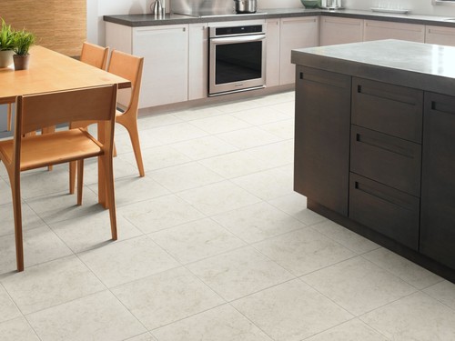 Shaw CS04J Empire - 6" quadratische Boden- und Wandfliese - verkauft von - cremeweiß - Bild 5 von 5