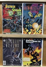 Batman/Spawn-Batman/Punisher Crossover Books