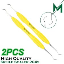 Sickle Scaler 204S Dental Hand Instruments Pro Periodontal Pick Hygiene Tool
