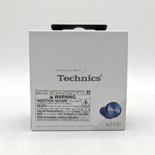 Technics AZ100 Reference Class Hi-Fi True Wireless Earbuds Blue EAH-AZ100P-A 