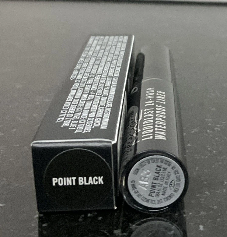 MAC Liquidlast 24-Hour Waterproof Eyeliner Liquid Point Black 0.08 oz /2.5ML - Image 3 of 4