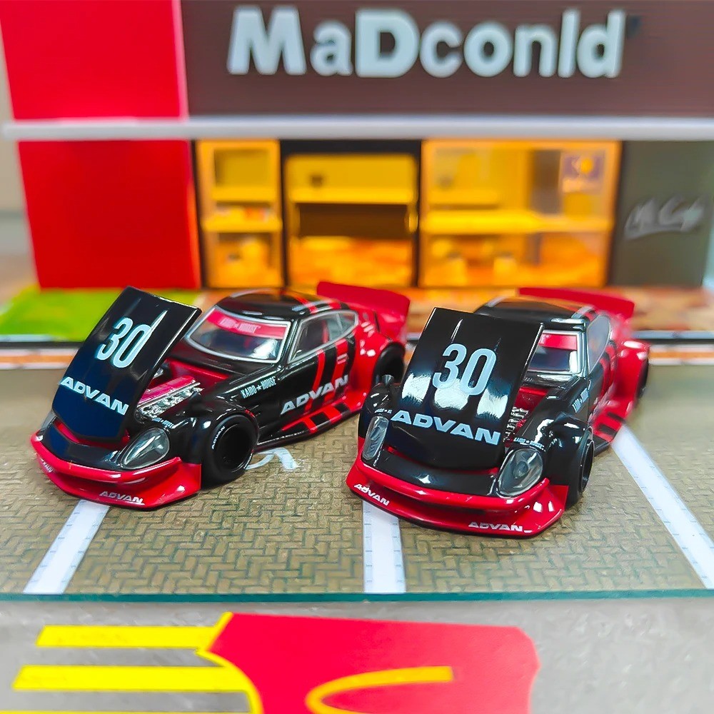 京商 ミニッツ 2Pcs Kaido House x Mini GT Nissan Fairlady Z Kaido GT ADVAN
