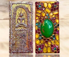 Phra Somdej Toh Gems Kru Wat PhraKaew Temple Gemstone Jewelry Thai Buddha Amulet