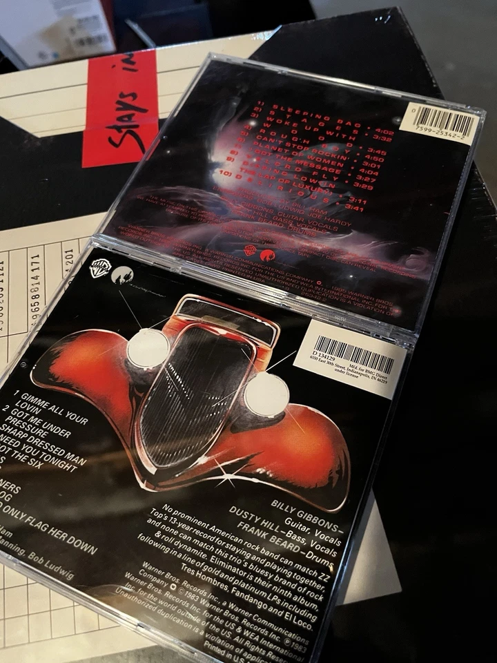 ZZ Top Eliminator & Afterburner CDs Foto 2 de 4