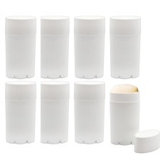2.5 Ounce / 75ml Empty Deodorant Containers 8pk; DIY Roll-On Dispensers