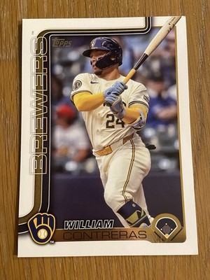 William Contreras 2025 Topps Series 2 Oversized Box-Topper Card #OTB2-11