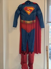 Superman - Justice League Padded Costume with Boots Kids Size L