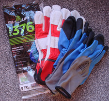 5 PAAR--Arbeitshandschuhe   Schnittschutzhandschuh  Schutzhandschuhe  Gr  9  NEU