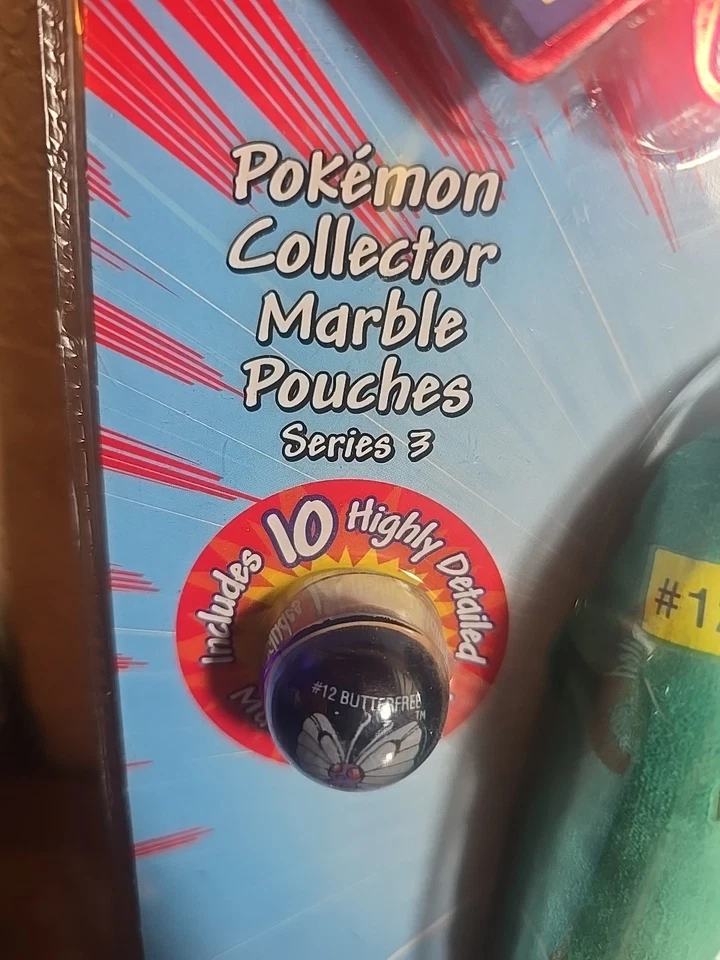 Bolsas de mármol coleccionables Pokémon raras serie 3 Electabuzz #125 selladas nuevas en paquete 2000 Foto 3 de 4