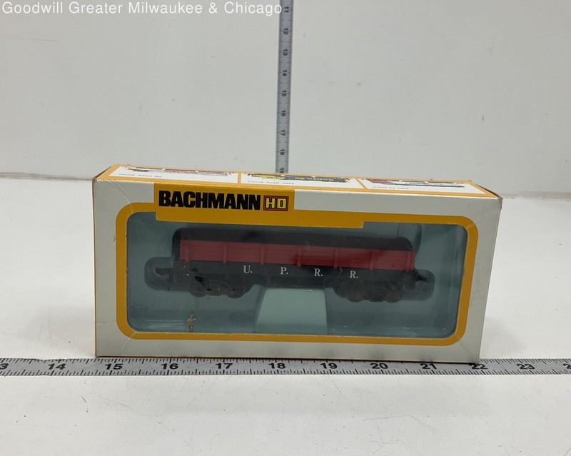 Bachmann Red Black UPRR RS-1 HO Scale Union Pacific Old West Gondola Train