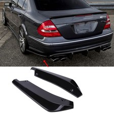 Rear Bumper Lip Wrap Angle Diffuser Splitter Canard Kit For Mercedes W211 E55AMG
