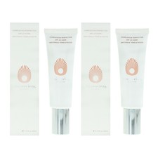 Omorovicza Complexion Perfector SPF 20 Dark Tinted Moisturiser 50ml x 2