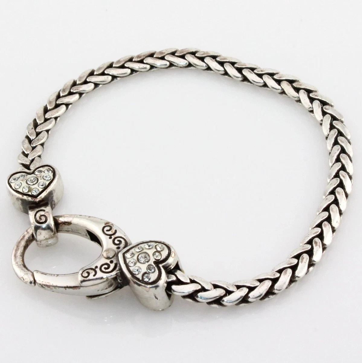 Hook Silver Chain Fashion Bracelets for sale | eBay