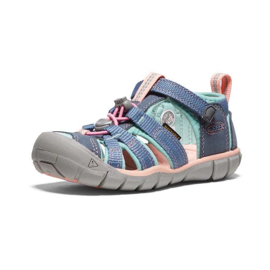 Scarpe sandalo acqua pescatore Keen Flint Stone Ocean Wave Sea Camp II taglia 6 NUOVE