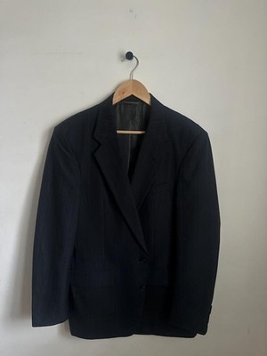 Vintage Christian Dior Monsieur for Frederick & Nelson Mens Blazer Gray Size 42L