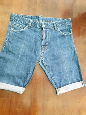 Dsquared2 Shorts Pants Trousors D2 Dsq2 Dsquared Blue Size 52 490 