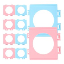 10Pcs Hamster Tunnel Pipe Fittings Pet Cage Tunnel Connector Plastic Board UK