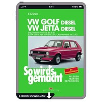 VW Golf 1 Typ 17 1976-1983 So Wird's Gemacht Reparaturhandbuch E-Book PDF