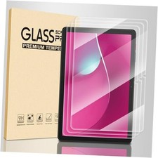 3 Pack Screen Protector for T-Mobile REVVL Tab 2 10.1 Inch, Tempered Glass For