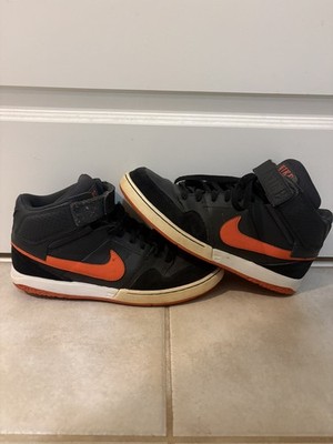 Nike Mens Zoom Mogan Mid 2 6.0 407360-081 Black Basketball Shoes Sneakers 10.5