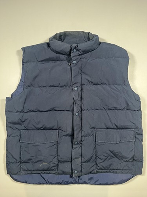 #ad #ad Cabela#x27;s Vest Mens 2XLT Blue Premier Northern Goose Down Puffer Outdoor Hunting $34.99