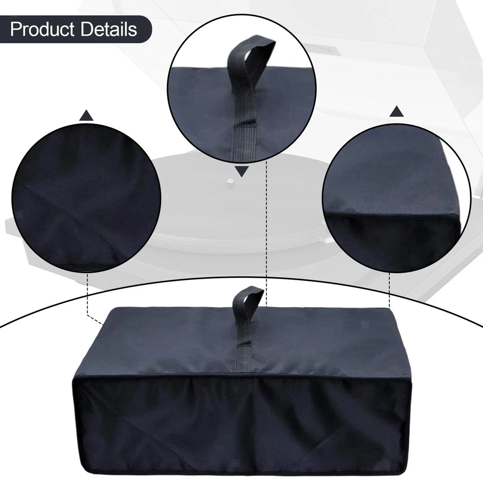 Turntable Dust Cover Protective Case for Most Standard Turntables Casual Use - Image 2 of 4