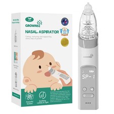 GROWNSY Nasal Aspirator for Baby, Electric Baby Nose Sucker with Larger Suction
