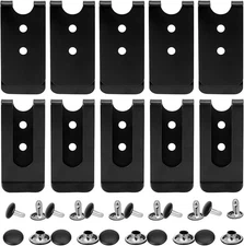 Mozeat Lens 10 Pieces Metal Holster Sheath Belt Clip Buckle Spring Hook Belt... 
