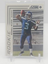 RUSSELL WILSON 2012 SCORE ROOKIE CARD! RC! SEATTLE SEAHAWKS!. rookie card picture