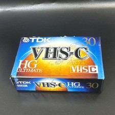 TDK VHS-C 30 HG Ultimate Sealed 1 