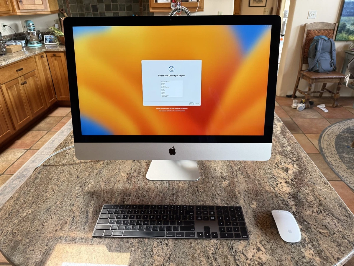 Apple iMac AMD Radeon Pro 580 2017 Release Year Apple Desktops