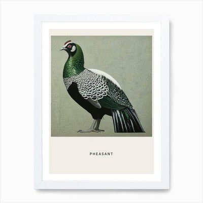 Ohara Koson inspiriert Vogel Gemälde gerahmt Wandbild Poster Leinwanddruck Bild