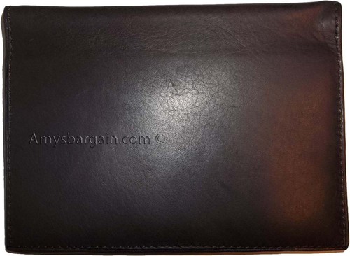 Leather passport case genuine leather orgasnizer card ID USA passpnort holder - Picture 17 of 48
