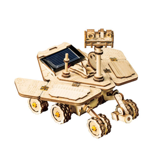 Vagabond Rover - solar energy powered wooden model 3D puzzle - Afbeelding 1 van 1