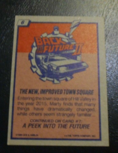 Back to the Future 2 trading cards - Topps, 1989 - singles - your choice - Picture 18 of 36