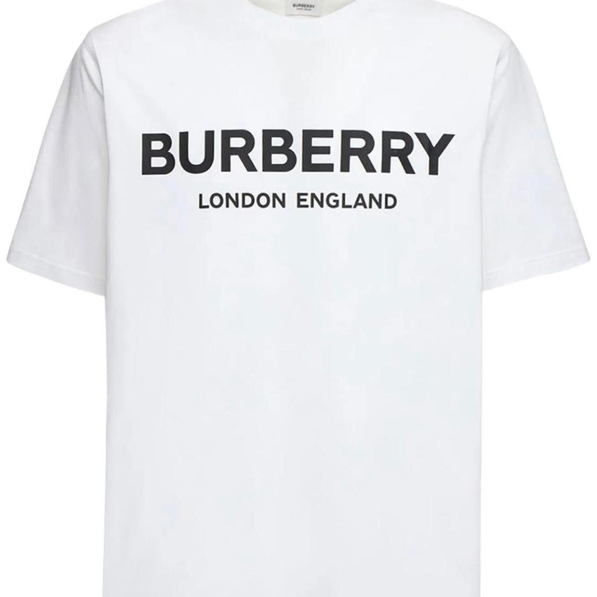 BURBERRY バーバリー LONDON ENGLAND LOGO Tシャツ ホワイト Burberry London England Logo Tshirt - White, Size Medium