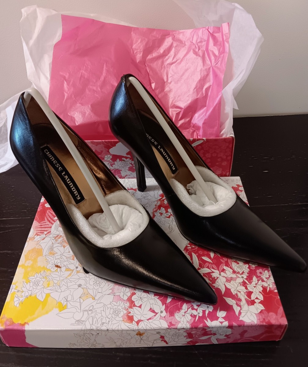 Chinese Laundry “SPICY” Stiletto Pump Heels Black, Size