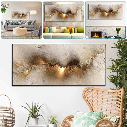 Cloud Abstract Canvas Painting Wall Picture Art Print Home Decor 50x100cm Mural