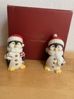 NIB Lenox Chilly Chap Penguins Salt & Pepper Shakers Set — photo 1