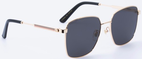 Montatura occhiali da sole Gucci nuova autentica GG0852SK 002 58-17-150 - Foto 5 di 12