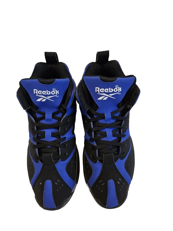 Zapatos/zapatillas para hombre Reebok Kamikaze 1 Mid talla 6 estampado azul V61799 Foto 4 de 4