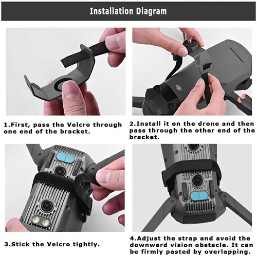 Corte - Borde para DJI Mavic 3 - Soporte de montaje y componentes adaptador de cámara - Imagen 3 de 4